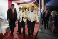 Menteri Pertahanan Prabowo Subianto dalam acara Gala Dinner Dirgahayu TNI ke-78. (Dok. Tim Media Prabowo Subianto)