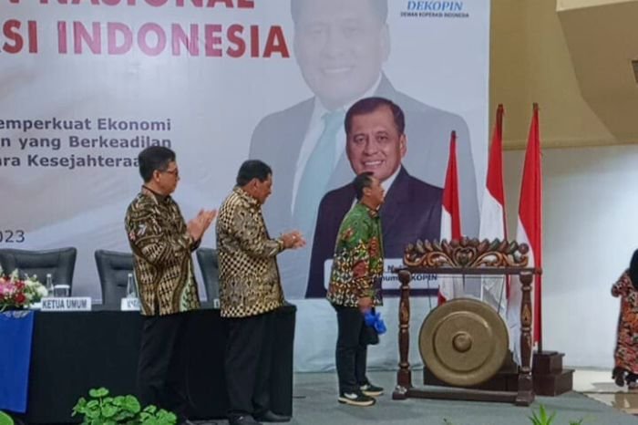 Rapat Pimpinan Nasional (Rapimnas) Dekopin telah resmi dibuka dengan megah di Hotel Mercure Ancol, Sabtu 4 hingga 6 November 2023. (Doc.Ist)