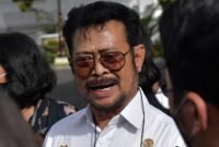 Eks Menteri Pertanian Syahrul Yasin Limpo. (Dok. Setkab.go.id)
