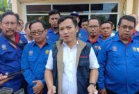 Pimpinan Pusat FSP KEP SPSI, Afif Johan menyampaikan dampak kenaikan gas untuk industri di Banten, Rabu (28/5/2025


