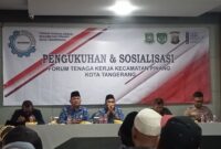 Pengukuhan dan Sosialisasi Forum Tenaga Kerja Pinang