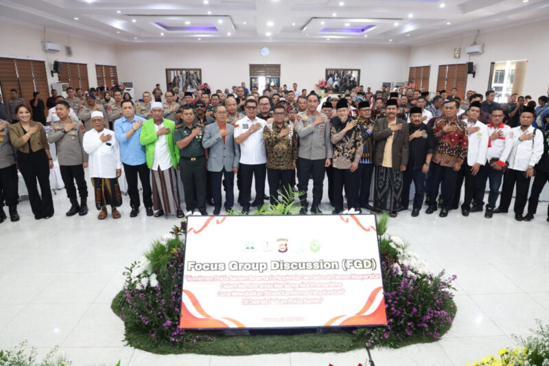 Gubernur Banten Andra Soni Memimpin Deklarasi Tolak Aksi Premanisme