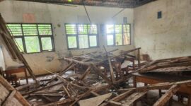 Bangunan SDN Di Pandeglang Ambruk