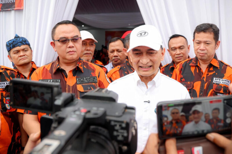Wakil Gubernur Banten Dimyati Natakusumah Mendatangi Sekretariat  Majelis Pimpinan Wilayah (MPW) Pemuda Pancasila Provinsi Banten