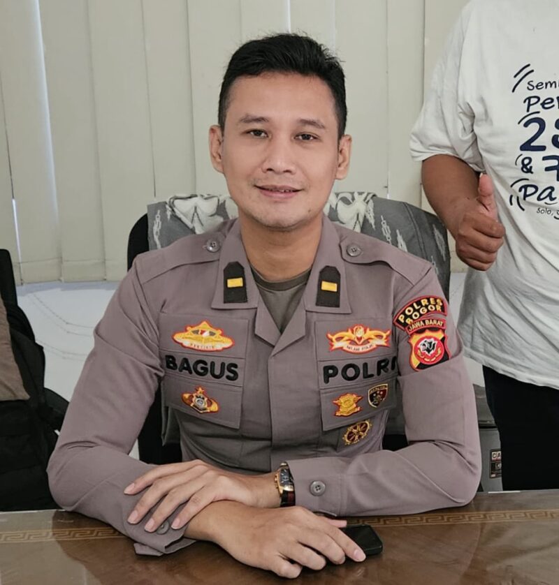 Tubagus Rekayasa Djunaedi,  Perwira Unit Lalu Lintas (Lantas) di Polsek Babakan Madang, Kabupaten Bogor, Jawa Barat.