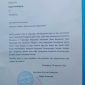 Surat dari Abuya Muhtadi meminta Pembatalan Kerjasama Sampah Pandeglang
