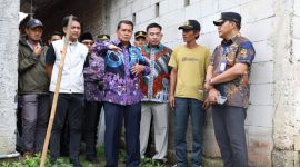 Longsor Ancam Permukiman, Bupati Tangerang Tinjau Bantaran Sungai Cidurian