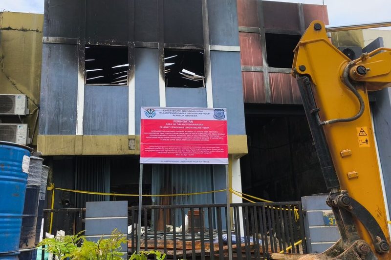 Menteri LH Seger Gudang Terbakar di Taman Tekno, Audit Lingkungan di Perintahkan