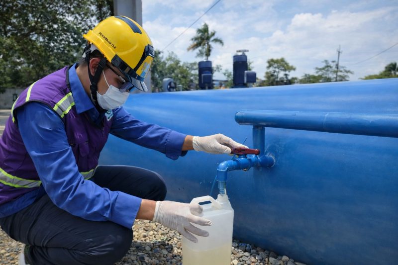 PERUMDAM TKR Pastikan Air Tetap Aman Dan Layak Konsumsi Pasca Air Cisadane Tercemar