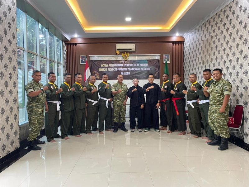 Resmi! IPSI Tangsel Sahkan Pencak Silat Militer, Dandim 0506 Tangerang Pimpin Langsung