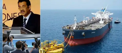 Ilustrasi - Kapal kargo minyak 