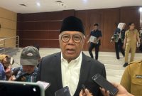 Walikota Tangsel, Benyamin Davnie, saat menghadiri rapat Paripurna di DPRD Tangsel. Foto: Andre/Harianbanten