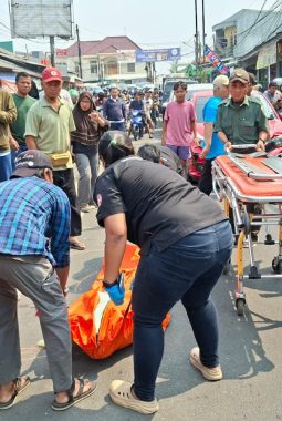 Kecelakaan Libatkan 2 Motor di Ciputat, Seorang Pengendara Meninggal di Tempat