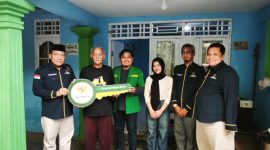 GP Ansor Dan Baznas Tangsel Bedah Rumah Warga Di Pisangan, Ciputat Timur