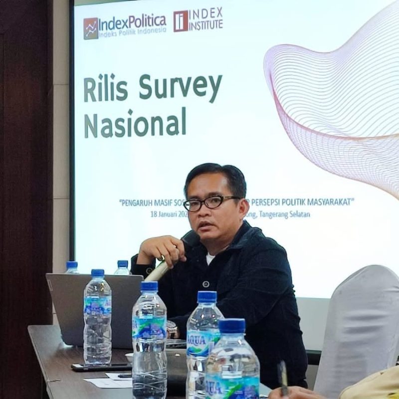 Wakil Ketua Umum Pimpinan Nasional (Pimnas) Partai Kebangkitan Nusantara (PKN) sekaligus peneliti di Lembaga Riset Index Institute, Denny Charter.