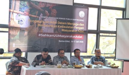 Kunjungi Kasepuhan Citorek, Ahmad Fauzi Janji Dorong RUU Perlindungan Masyarakat Adat