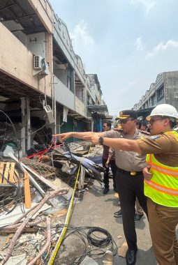 Nyaris Roboh Akibat Ledakan, Bangunan Pasar Cimanggis Akan Dihancurkan