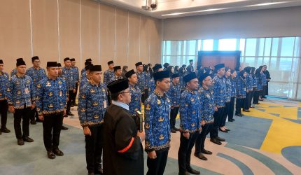 Pelantikan 55 PNS Tangsel
