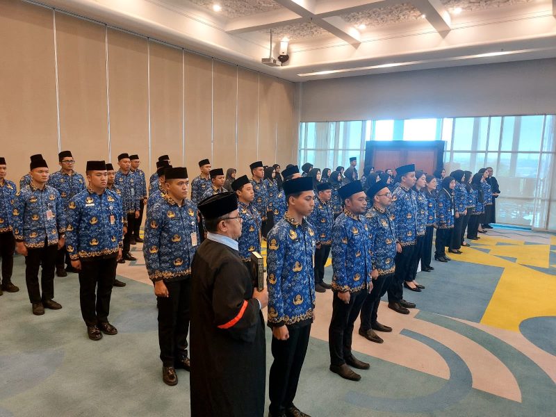 Pelantikan 55 PNS Tangsel